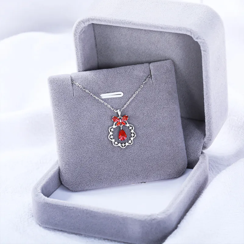 Vegetarian 925 Sterling Silver Necklaces Women's-2
