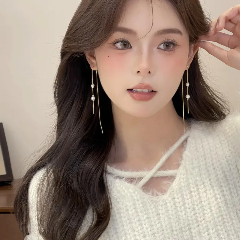 Vegetarian Alloy Drop Earrings Women's-6