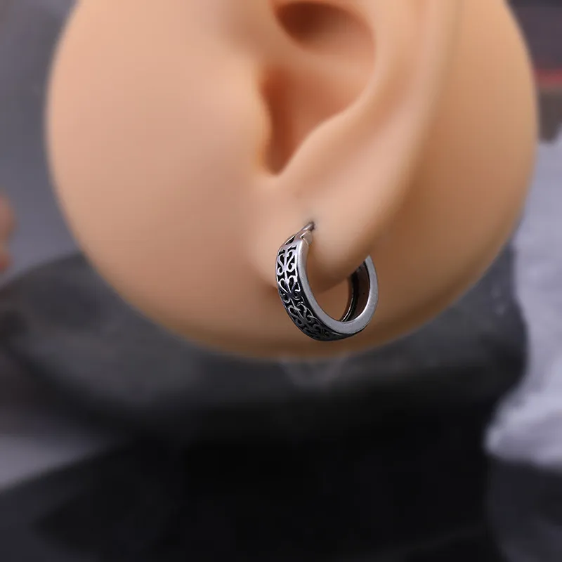 Vegetarian Titanium Steel Earrings Women's-3