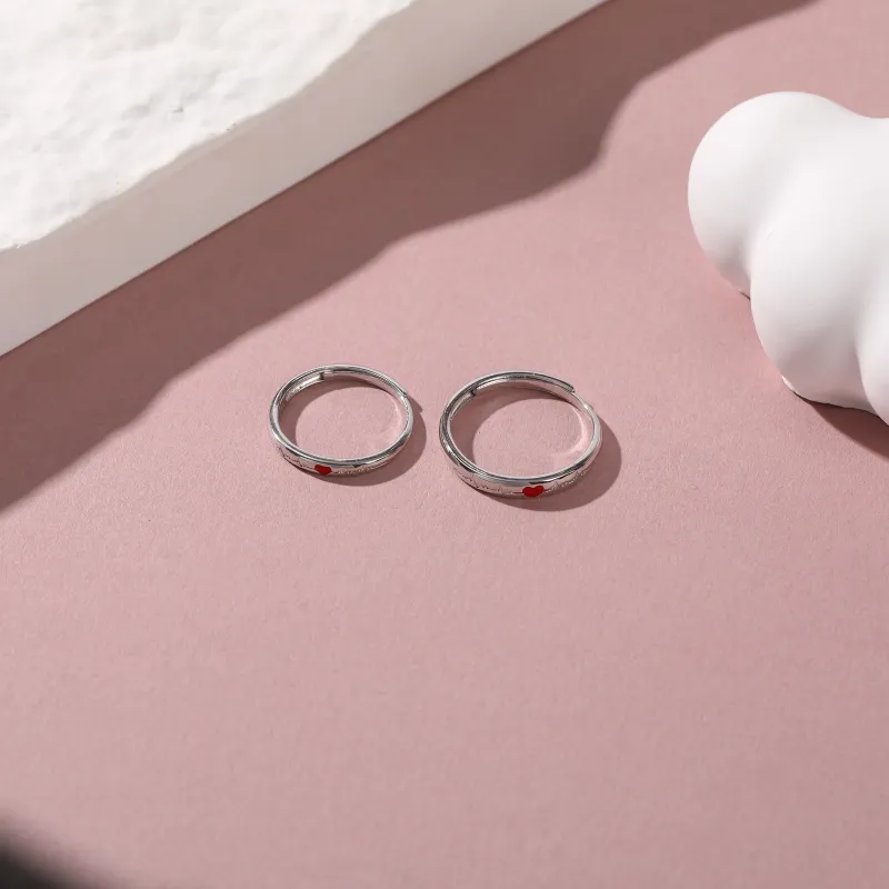Vegetarian S925 Silver Rings Unisex-2