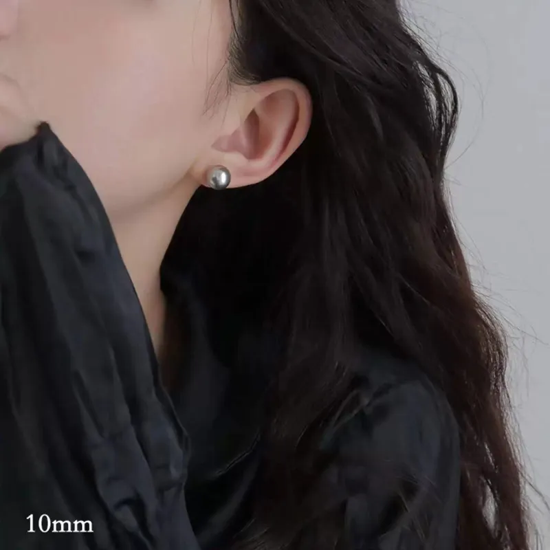 Vegetarian 925 Sterling Silver Stud Earrings Women's-4