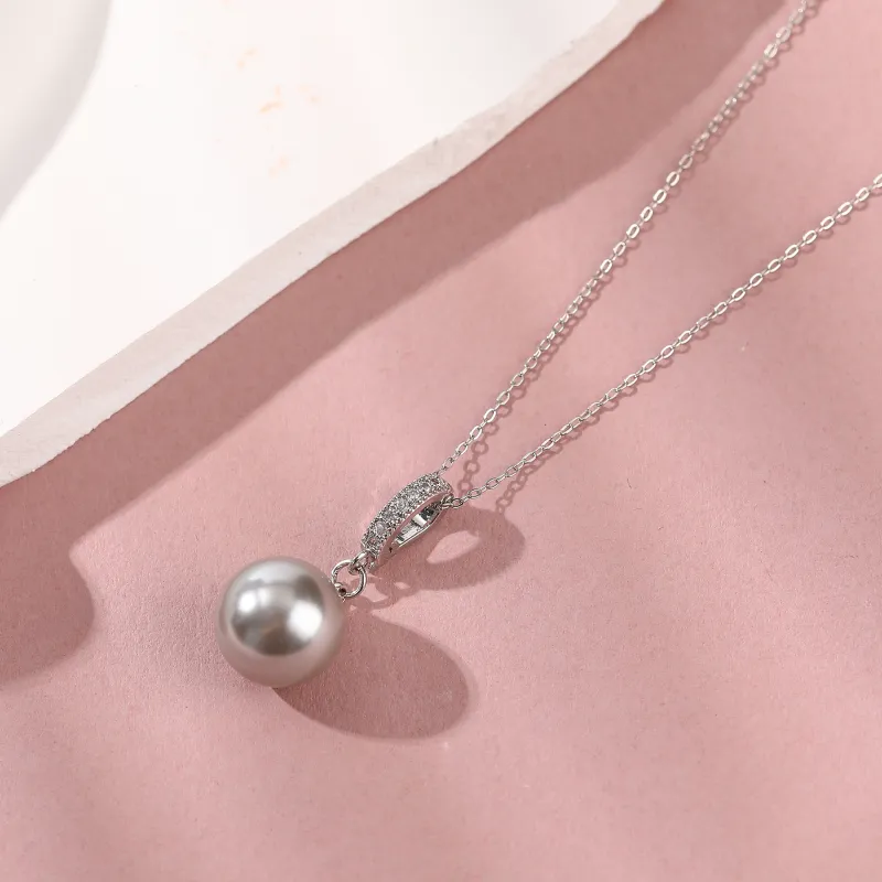 Vegetarian 925 Sterling Silver Necklaces Women's-3