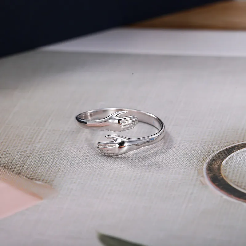 Vegetarian S925 Silver Rings Unisex-2