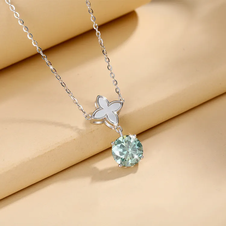 Vegetarian 925 Sterling Silver Necklaces Unisex-2