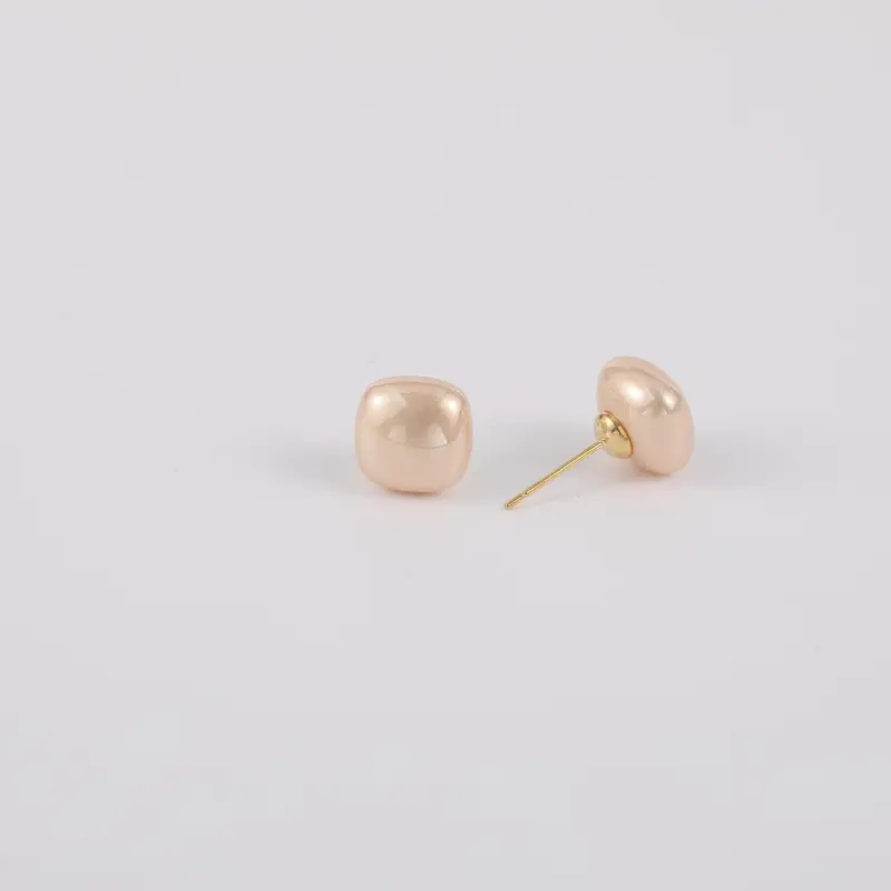 Vegetarian S925 Silver Stud Earrings Women's-2