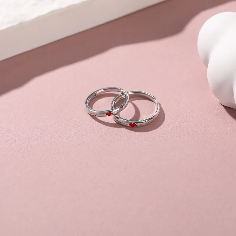 Vegetarian S925 Silver Rings Unisex-3