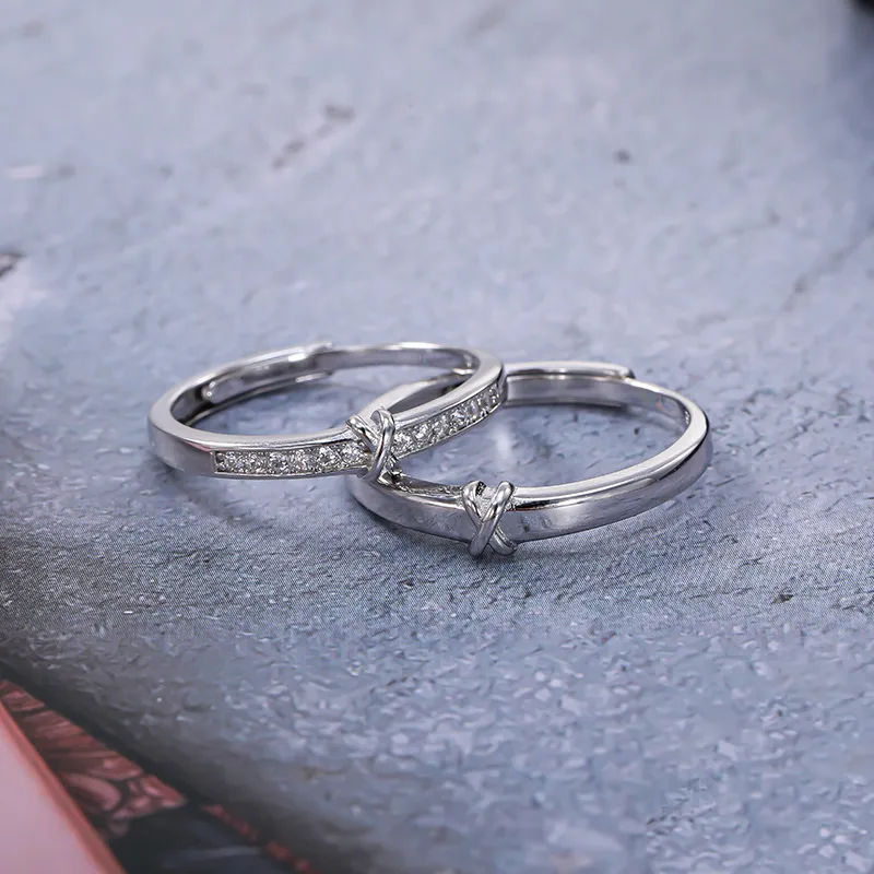 Vegetarian 925 Sterling Silver Rings Unisex-4