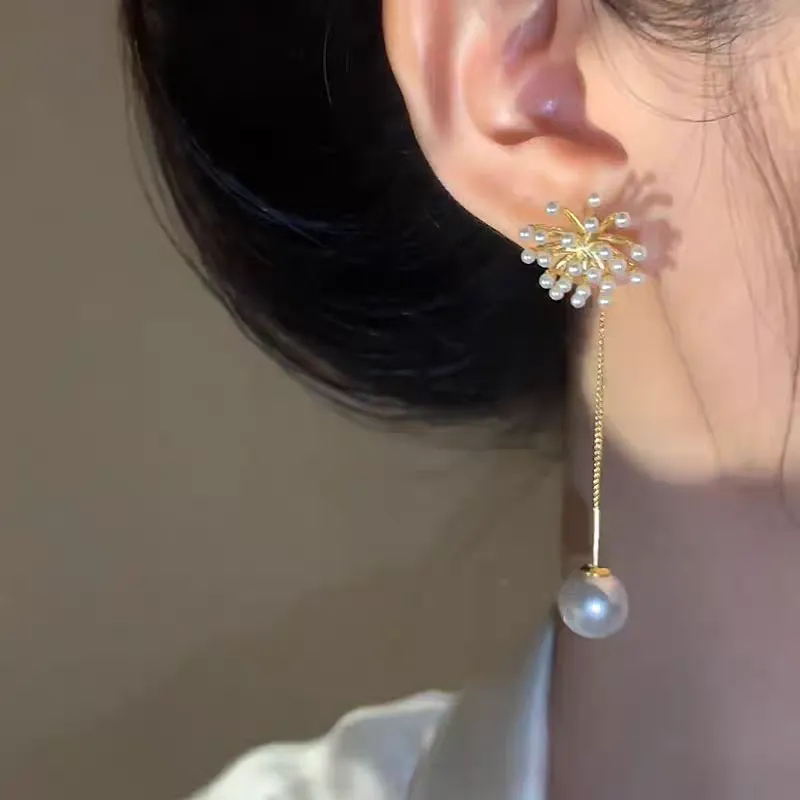 Vegetarian Copper Earrings Women's-2