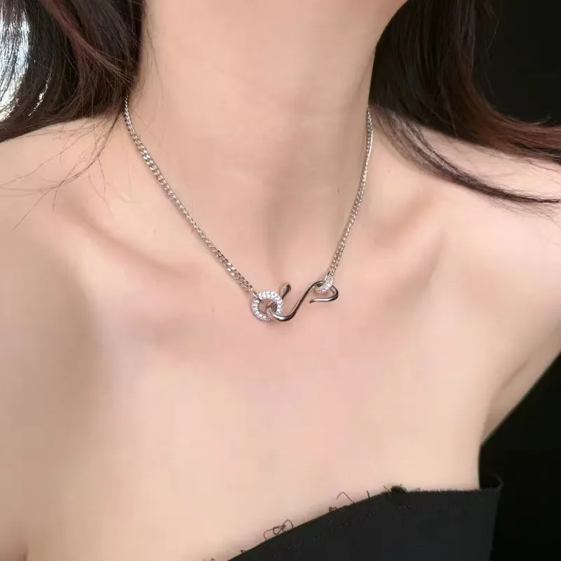 Vegetarian Alloy Necklaces Unisex-3