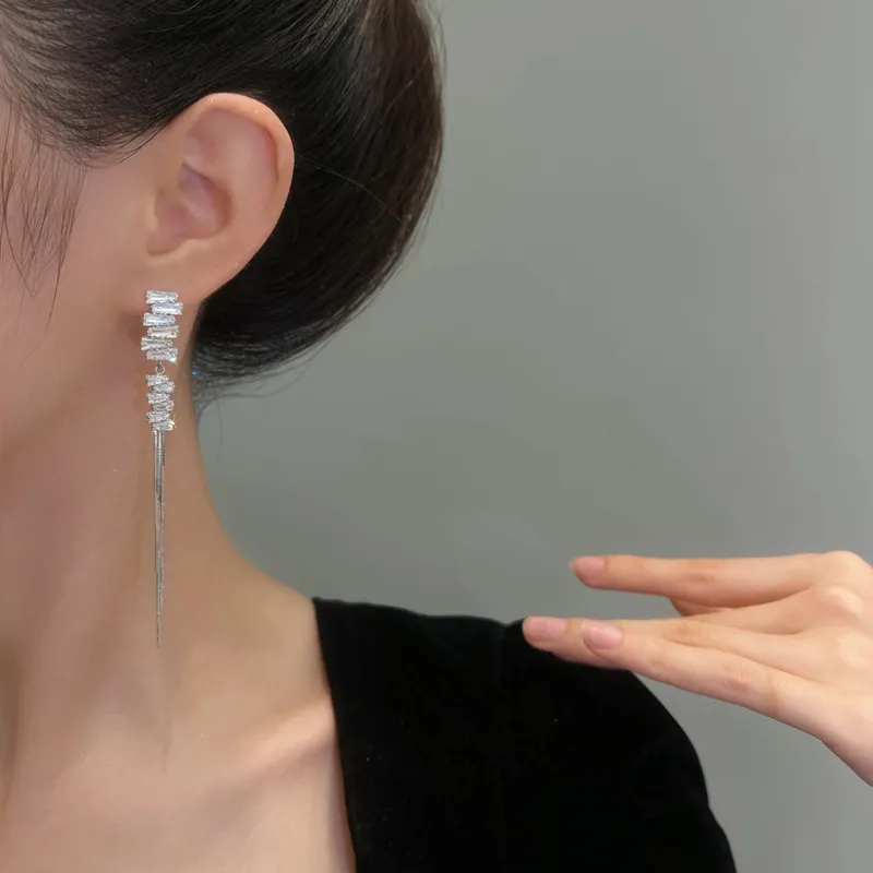 Vegetarian S925 Silver Earrings Women's-3