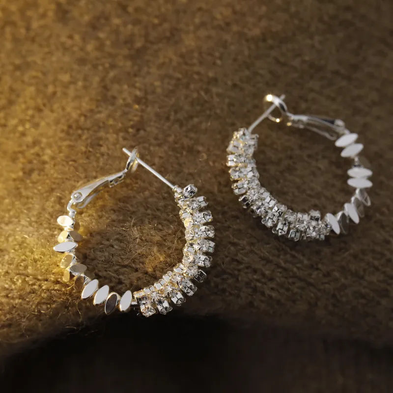 Vegetarian S925 Silver Earrings Women's-4