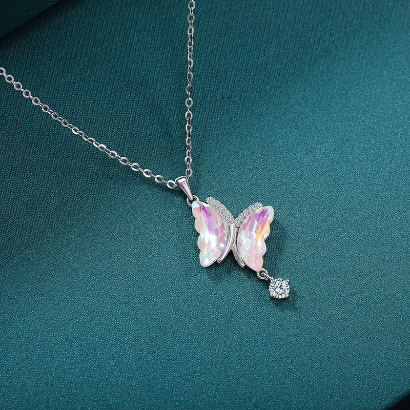 Vegetarian S925 Silver Necklaces Women's-1