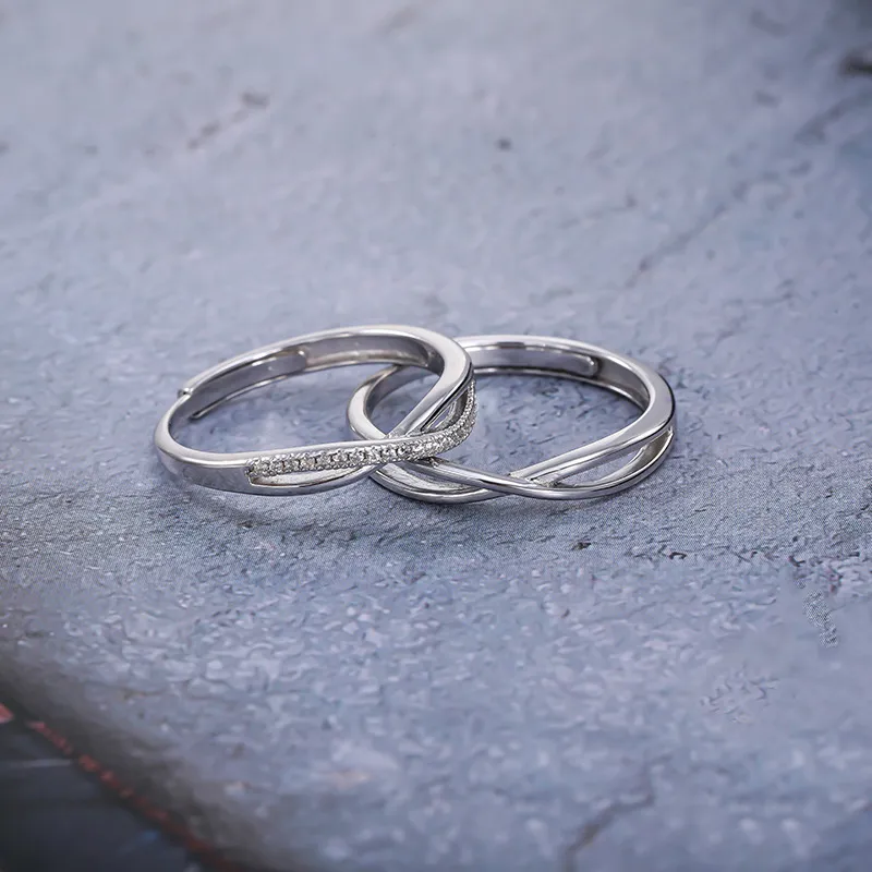 Vegetarian 925 Sterling Silver Rings Unisex-2