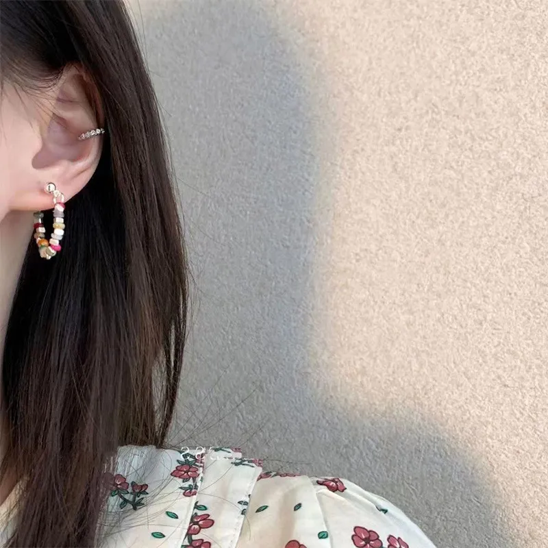 Vegetarian Alloy Clip On Earrings Women's-4