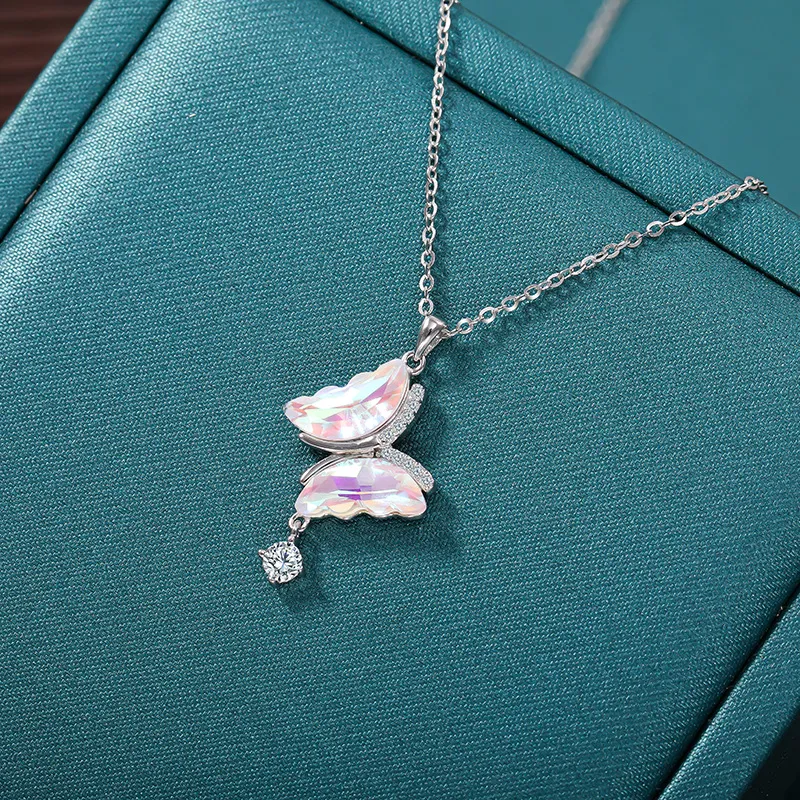 Vegetarian S925 Silver Necklaces Women's-2