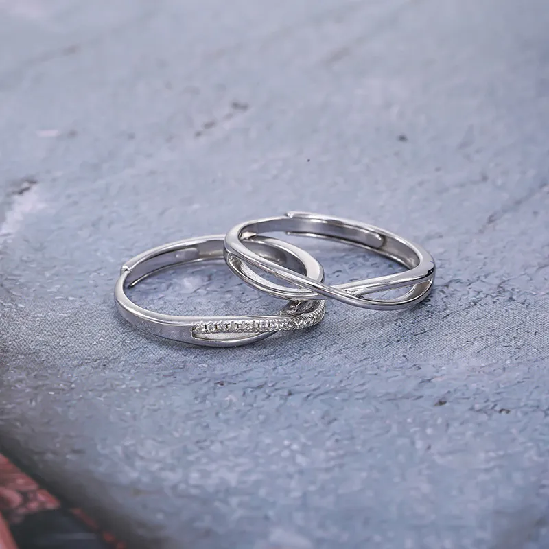Vegetarian 925 Sterling Silver Rings Unisex-1