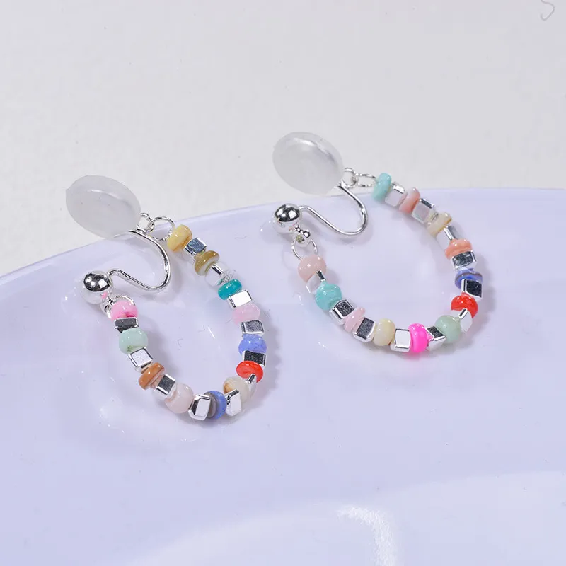 Vegetarian Alloy Clip On Earrings Women's-3