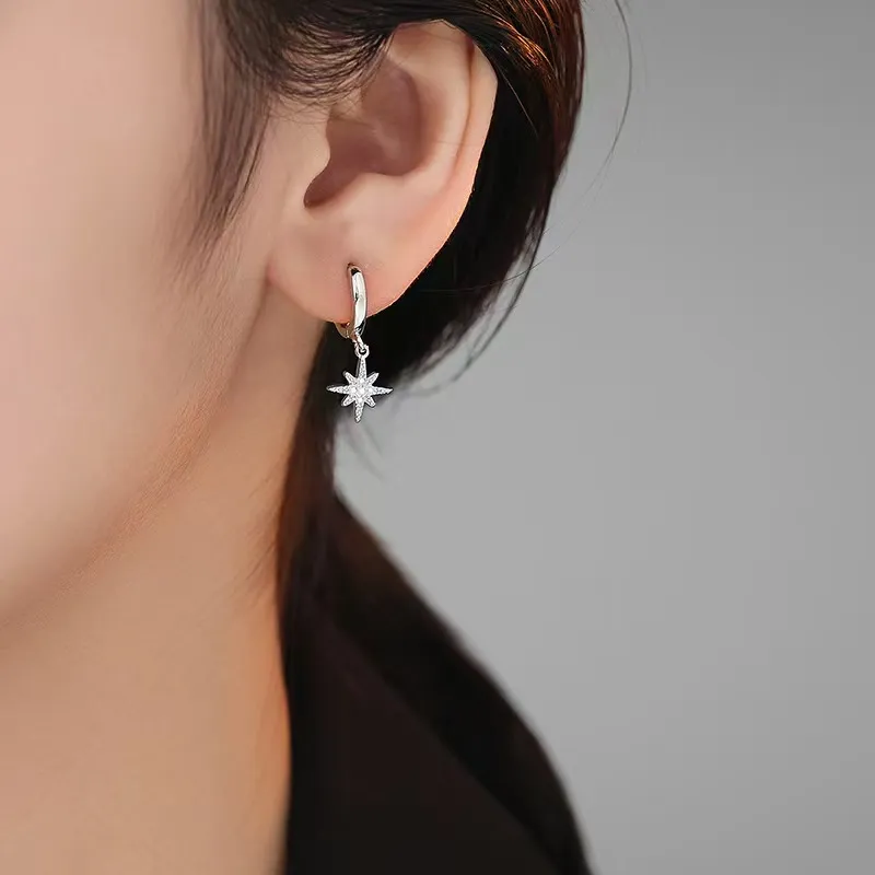 Vegetarian Alloy Earrings Men's-2