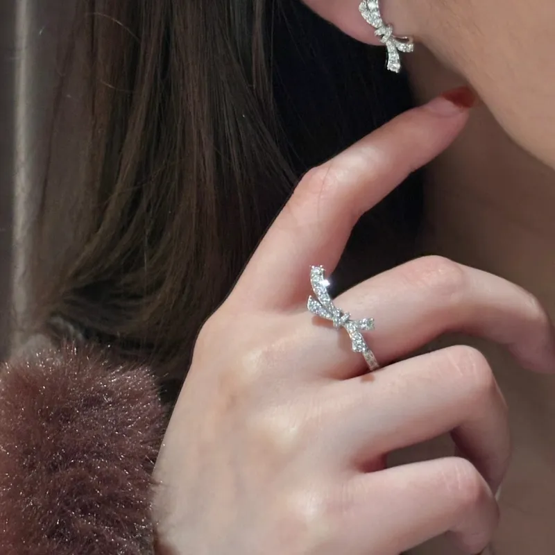 Vegetarian 925 Sterling Silver Rings Women's-3