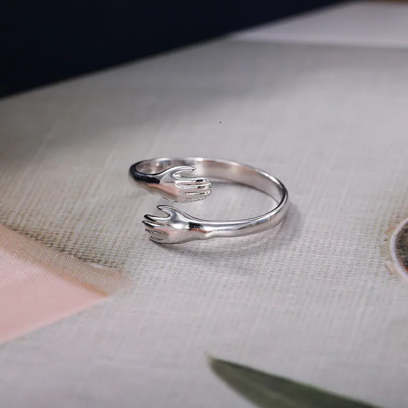 Vegetarian S925 Silver Rings Unisex-1