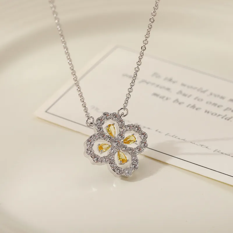 Vegetarian S925 Silver Necklaces Women's-3