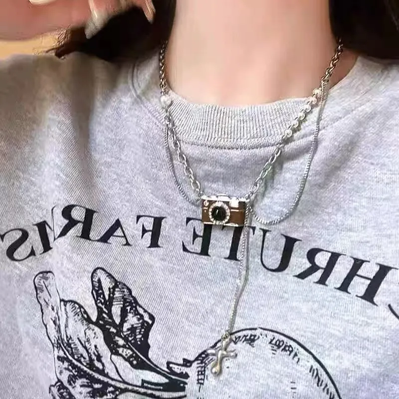 Vegetarian Alloy Necklaces Unisex-3