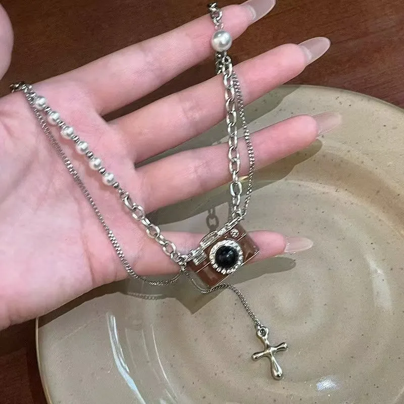 Vegetarian Alloy Necklaces Unisex-5