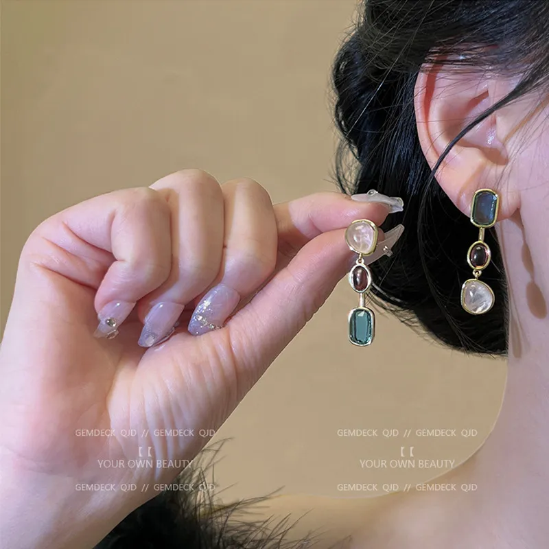 Vegetarian Alloy Earrings Women's-3
