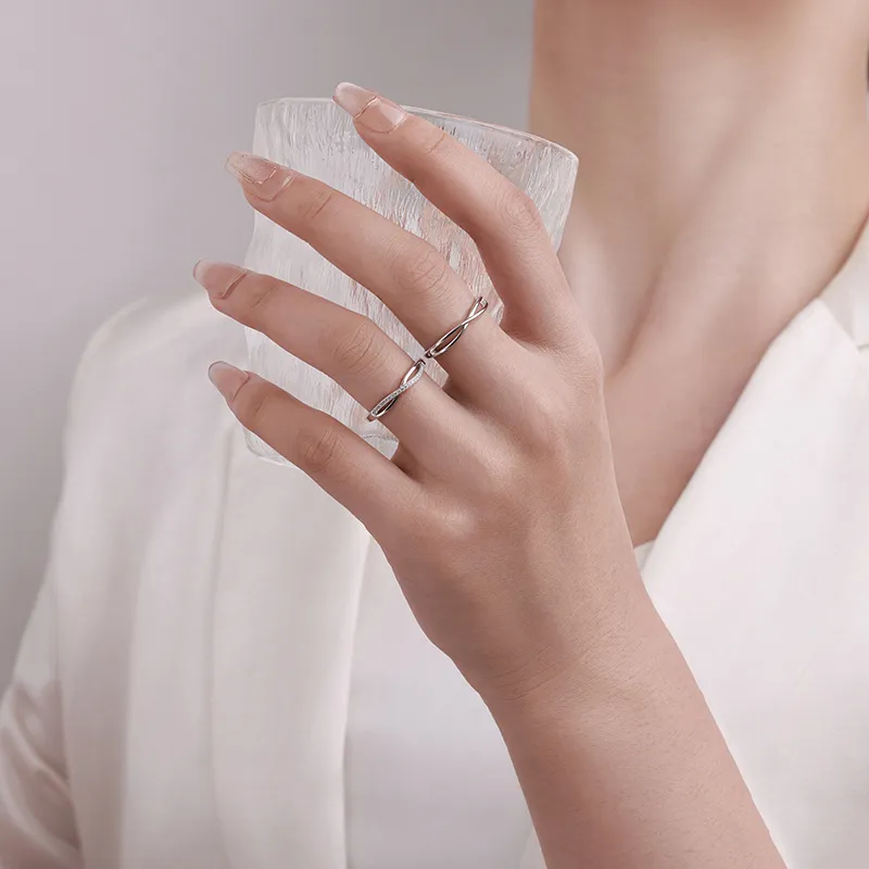 Vegetarian 925 Sterling Silver Rings Unisex-4