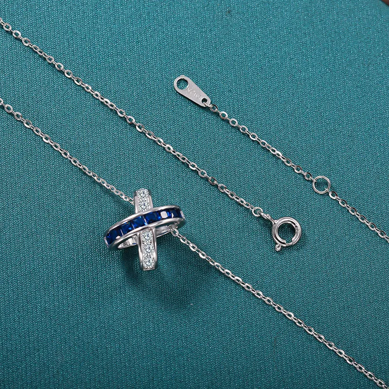 Vegetarian 925 Sterling Silver Necklaces Women's-2