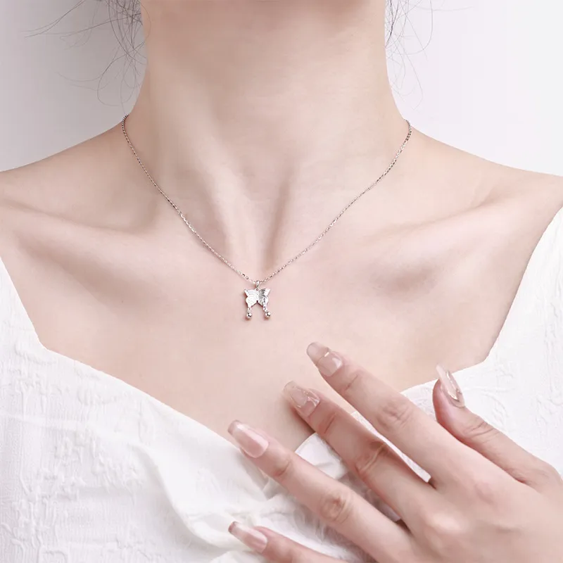 Vegetarian 925 Sterling Silver Necklaces Women's-4