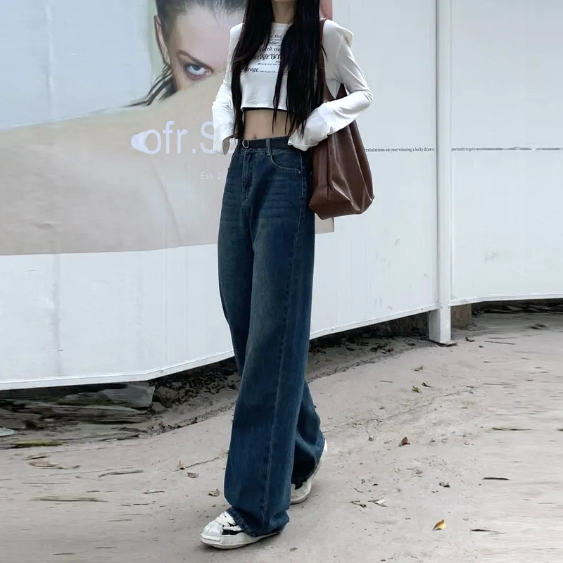 PZGE Jeans Women's Vintage Blue-2