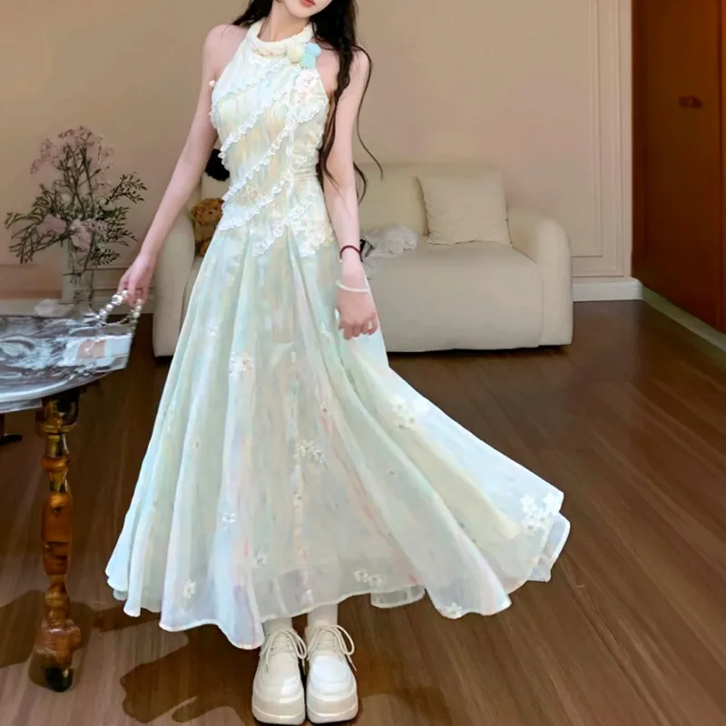 PZGE Sleeveless Dresses Women's-7