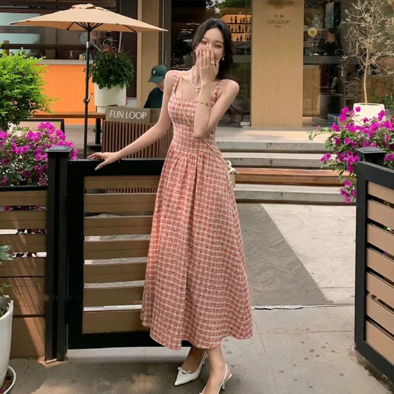 PZGE Slip Dresses Women's-11