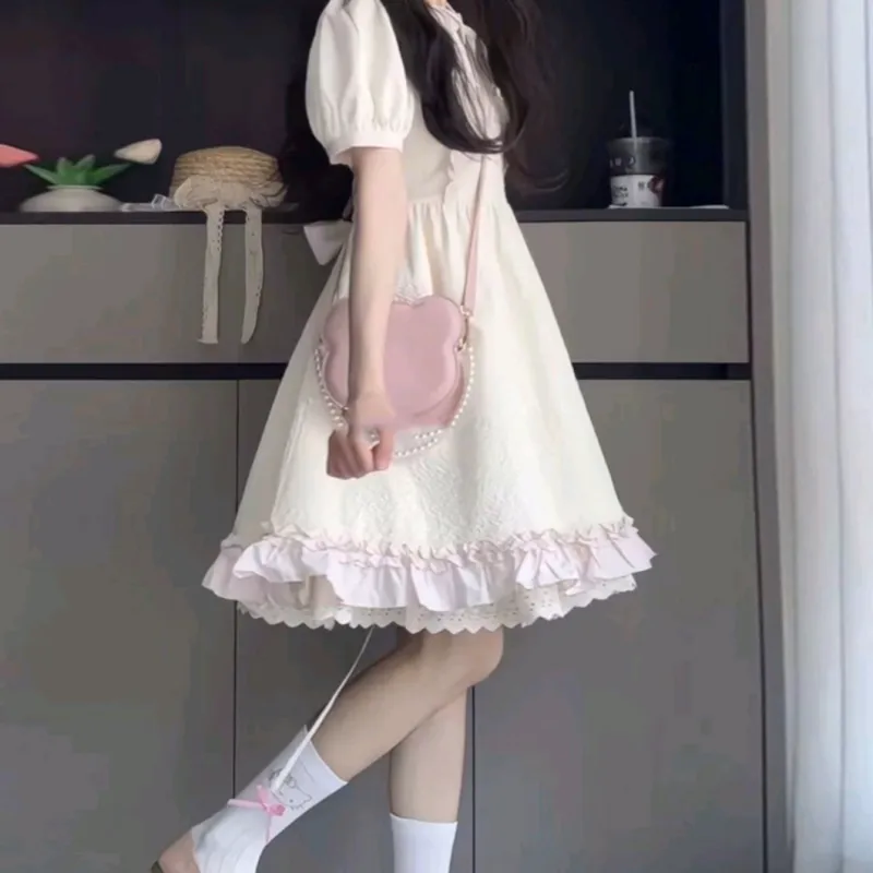 PZGE Short Sleeved Dress Women's-5
