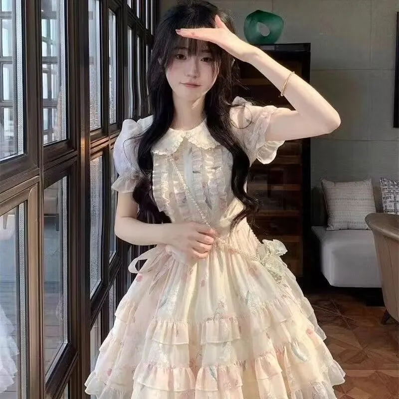 PZGE Short Sleeved Dress Women's-2