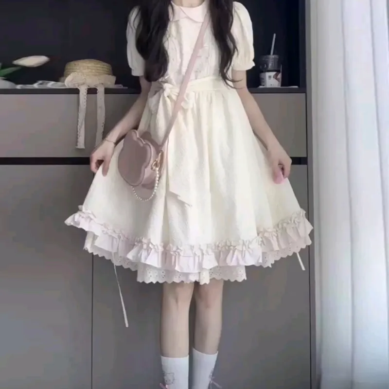 PZGE Short Sleeved Dress Women's-3
