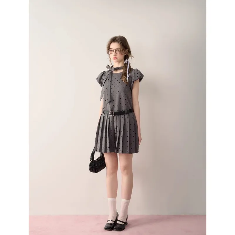 PZGE Short Sleeved Dress Women's-4