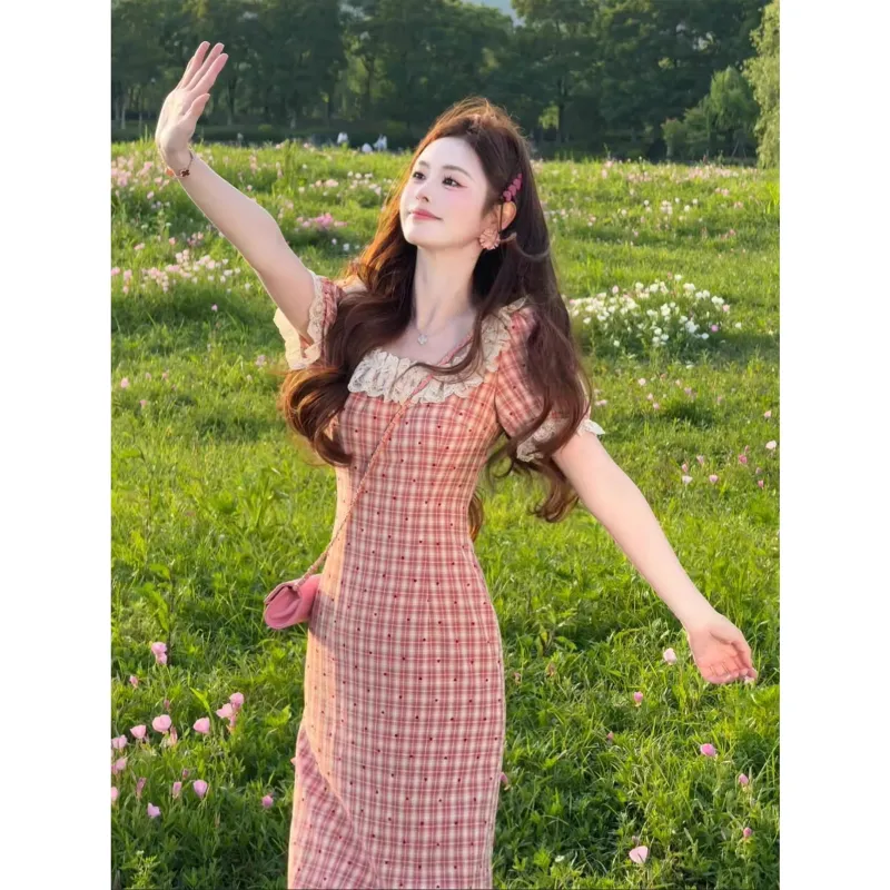 PZGE Short Sleeved Dress Women's-2