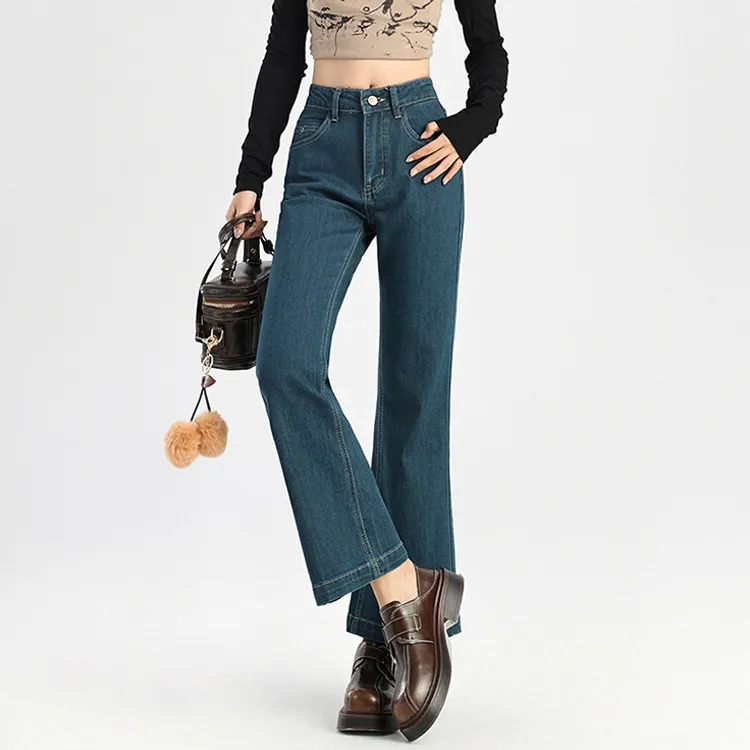 PZGE Jeans Women's Turkish Blue-2