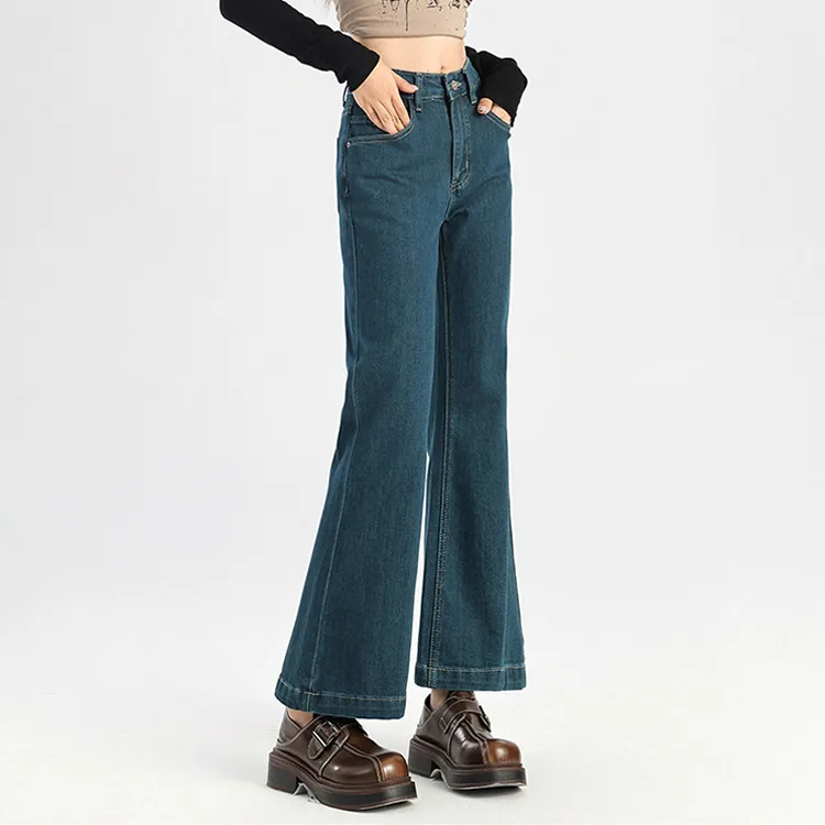 PZGE Jeans Women's Turkish Blue-4