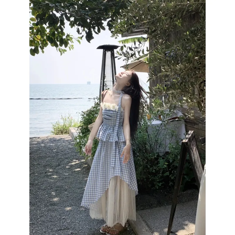 PZGE Two Piece Skirt Sets Women's-4