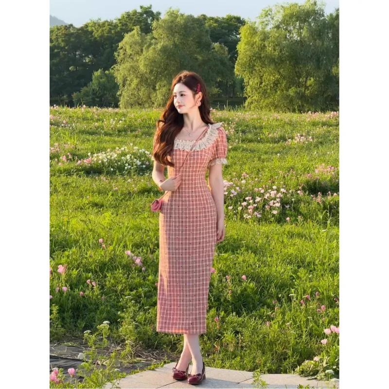 PZGE Short Sleeved Dress Women's-4