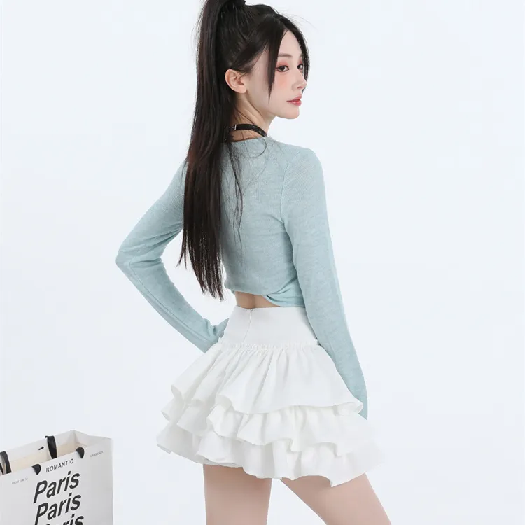 PZGE Casual Short Skirts Women's-2