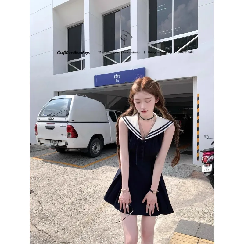 PZGE Sleeveless Dresses Women's-10