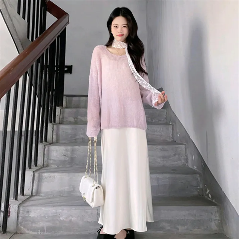 PZGE Skirt Set Women's Image Color-2