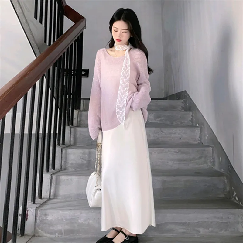 PZGE Skirt Set Women's Image Color-3
