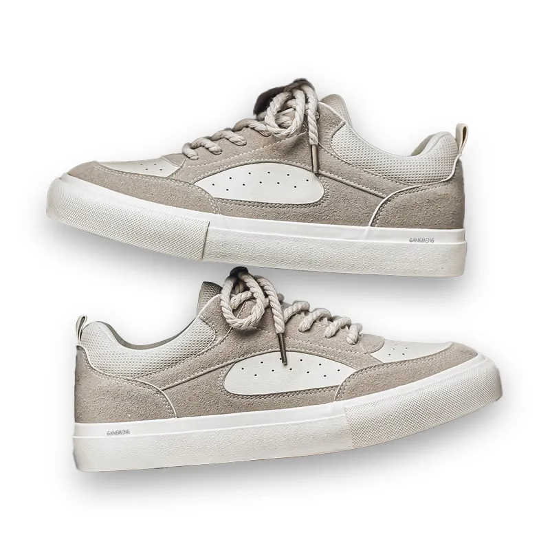 Hong Kong Meng Anti Slip And Wear Resistant Height Increasing Low Top Skateboard Shoes Men's-17