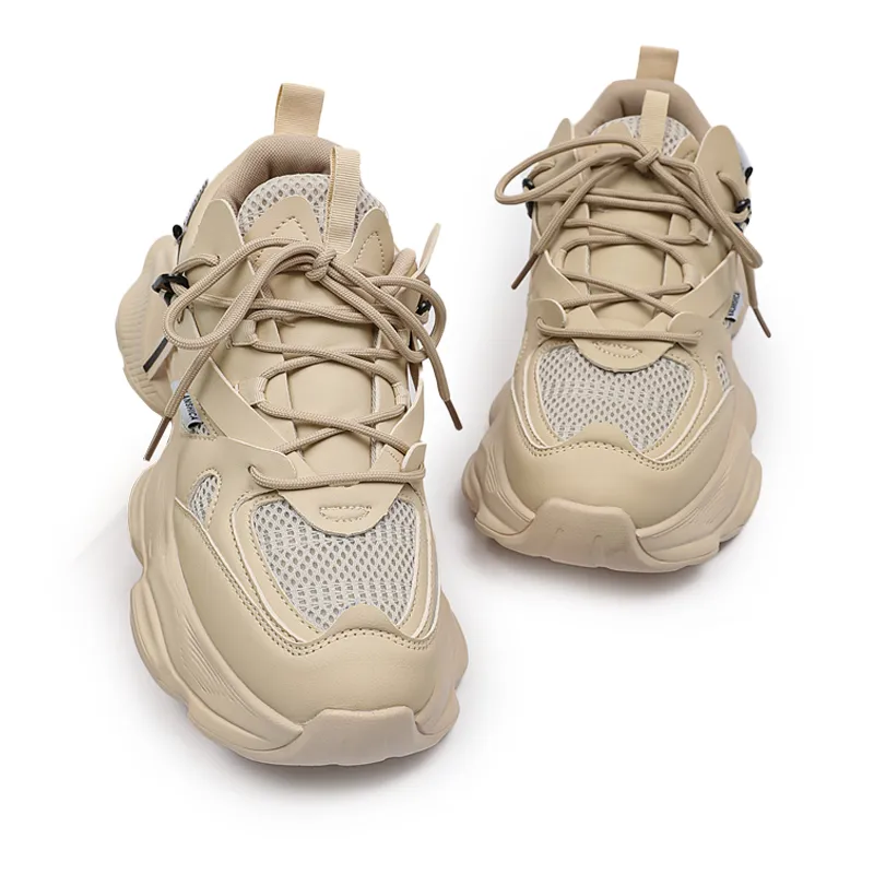 Hong Kong Meng Anti Slip And Wear Resistant Height Increasing Low Top Chunky Sneakers Unisex-8