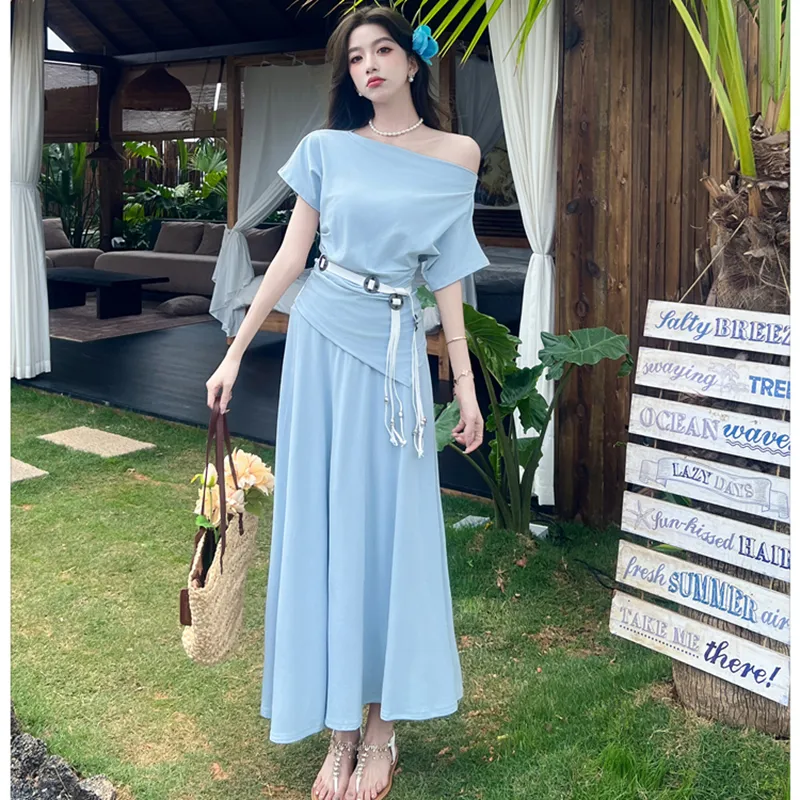 DGMZ Two Piece Skirt Sets Women's-3